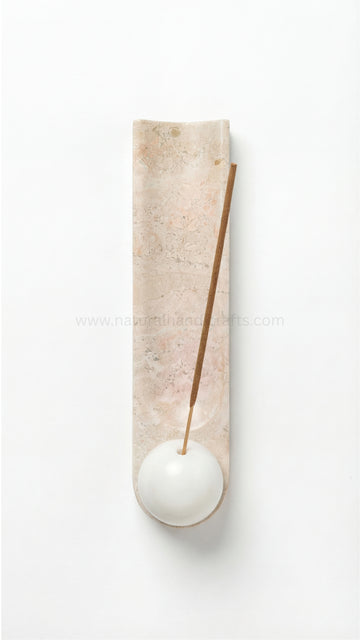 Italian marble and White Incense Holder