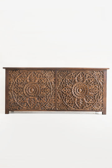 Balinese Teak Wood Dresser Brown